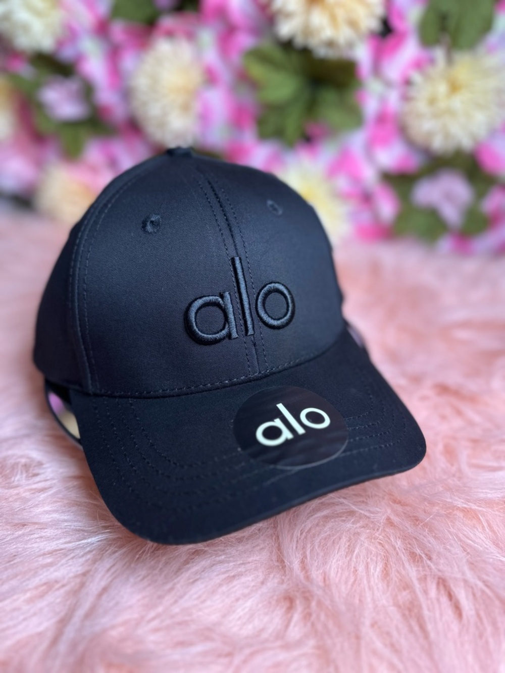 Black Logo Baseball Cap